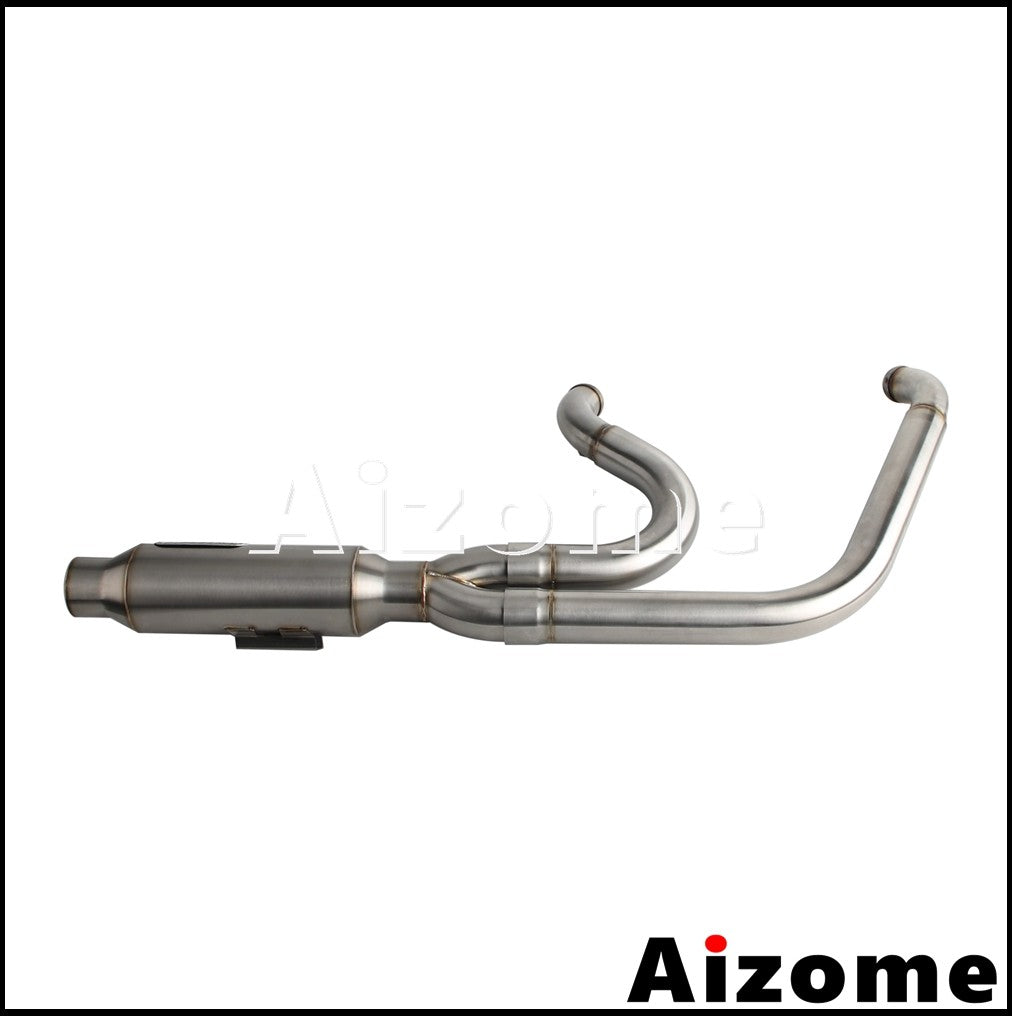 Slip On For Harley Road Glide FLTRU FLTRX FLTRXS FLTRK FLTRXST FLTRXP FLTRXSTSE 17+ Motorcycle Exhaust Modified Muffler Escape