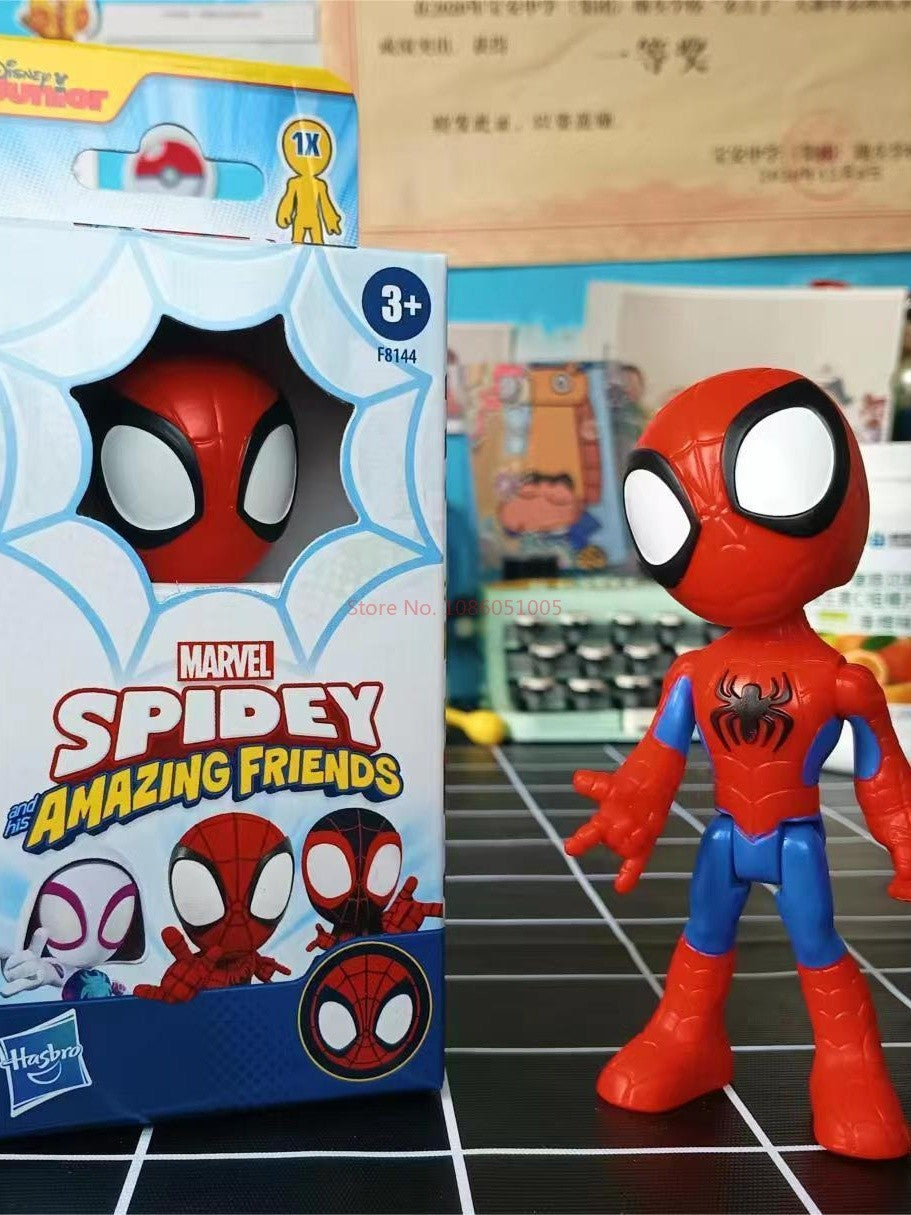 Marvel Homem-Aranha Legends Muitos Estilos Spidey E Seus Amigos Incríveis Boneco de Ação Figura Estatueta Para Presente Infantil