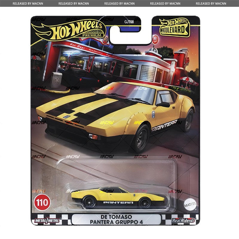 Mattel Hot Wheels Premium Boulevard Série 2022 1/64 Boulevard Land Rover Defender Carrinhos Colecionáveis Veículo Diecast