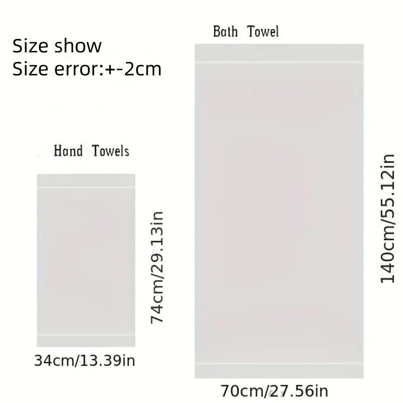 1/5/10pcs Bamboo Fiber Hand Bathroom Towels Natural Cool Embroidery Soft Quick-drying Hand Bath Towels For Bathroom Gym Shower