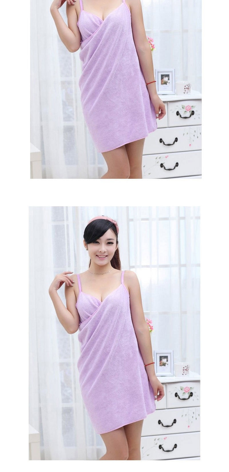 Women Wearable Robes Bath Towel For Bath and Sauna Beach Spa Towels Bathroom Home Textile Lady Bathrobe Microfiber Fast Drying