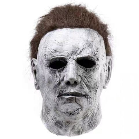 2026 Masque d'Halloween en Latex Unisexe Michael Myers Moordenaar, Accessoire de Cosplay