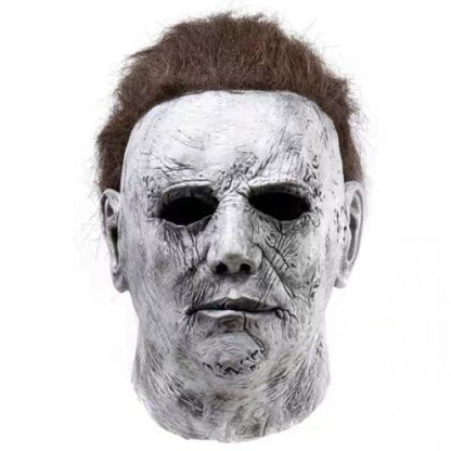 2026 Masque d'Halloween en Latex Unisexe Michael Myers Moordenaar, Accessoire de Cosplay