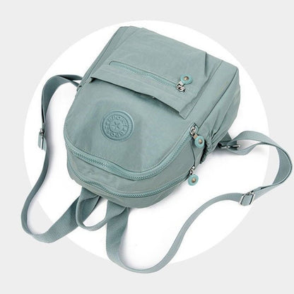 Bolsa de Ombro Casual Grande Capacidade Mochila Estudantil Impermeável Leve Mini Mochila Pequena Resistente ao Desgaste Viagem