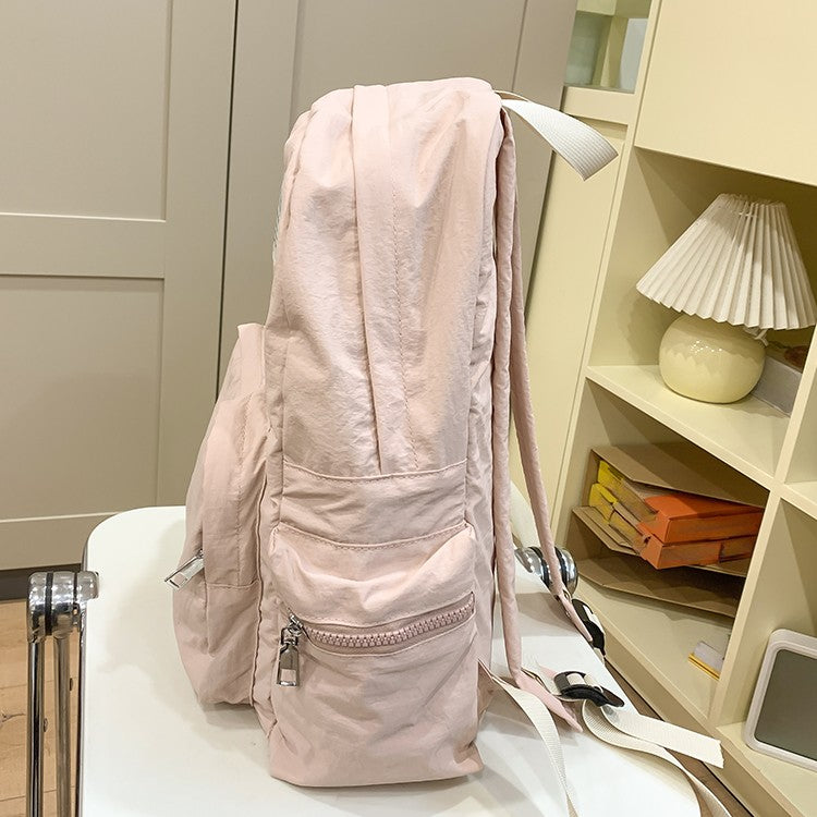 Men's and women's leisure travel bags, campus large capacity backpacks, backpacks, city camping leisure travel storage bags