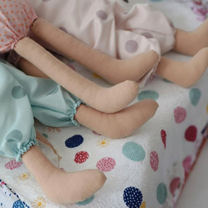 2025 Baby Plush Toy Comforts Sleeping Cute Rabbit, Bear, Mouse Baby Girl Doll, Cloth Doll Doll