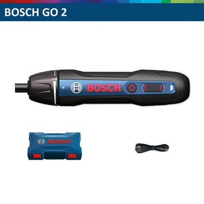 Bosch Parafusadeira Elétrica GO2 GO3 USB Recarregável Multifuncional Furadeira Manual Sem Fio Ferramentas Elétricas Manutenção Doméstica Reparo