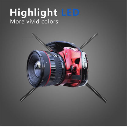 42CM/52CM/56CM/65CM 3D Holographic LED Fan Display for Advertising/Shop/Wedding High Brightness Custom Logo DIY Projector
