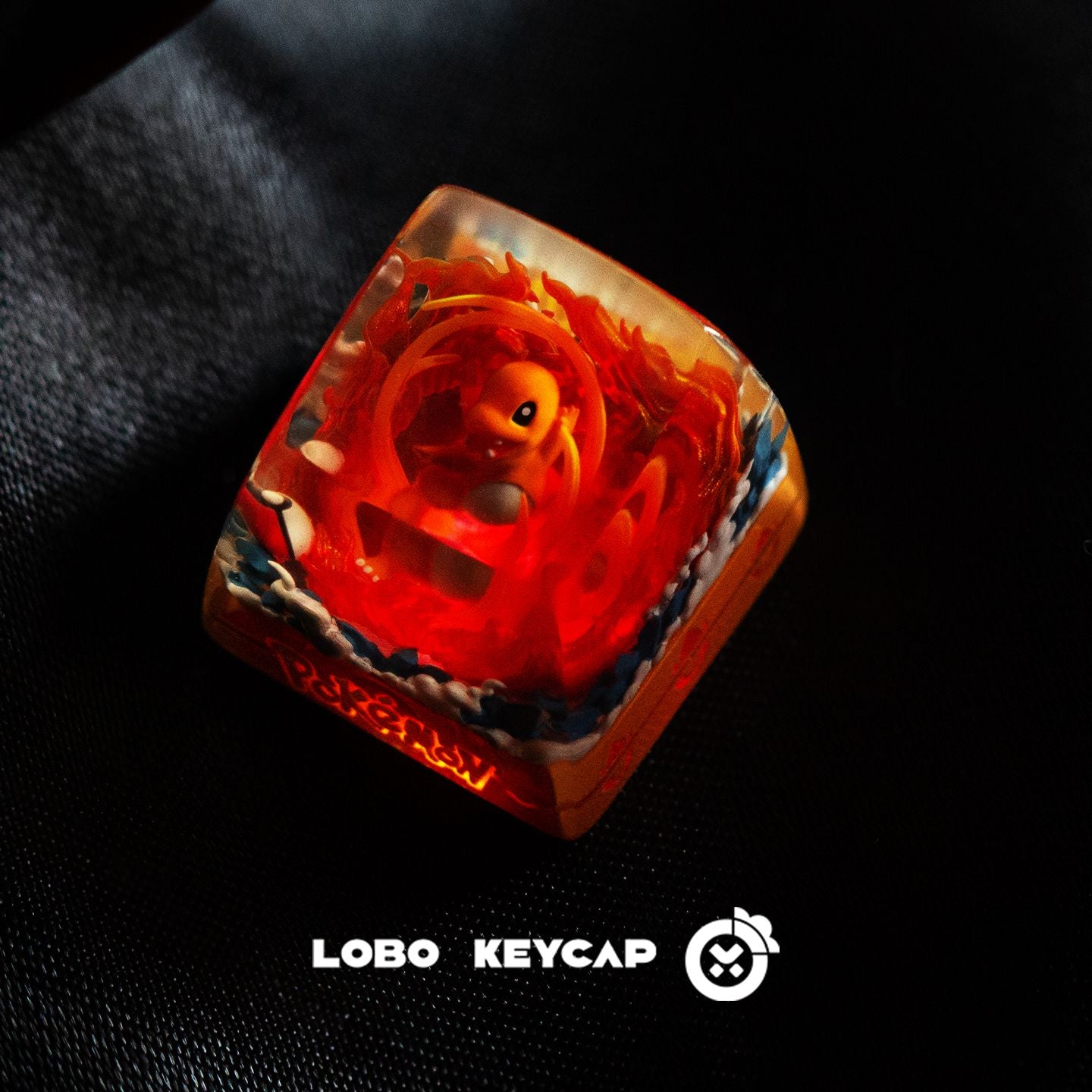 Teclas personalizadas de resina fundida com tema de Pokémon, Pikachu, Gengar para teclado mecânico - Presente personalizado