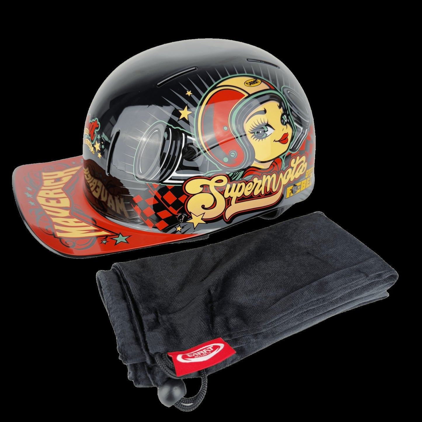 Capacete Retro Meio Aberto para Motocicleta - ABS, Ventilado, Leve, Resistente a Riscos, 4 Estações, Harley/EV, Atacado