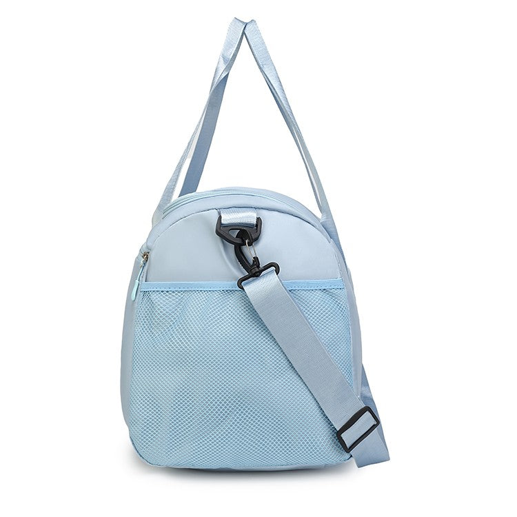 Large capacity travel bag, sports fitness backpack, with independent shoe cabinet, zipper closure, suitable for short-term and l