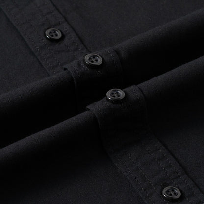 Cotton 100% Men Outdoor Multi Pockets Long Sleeved Cargo Shirts High Quality Man Loose Shirts New Male Solid Casual Shirts 3XL