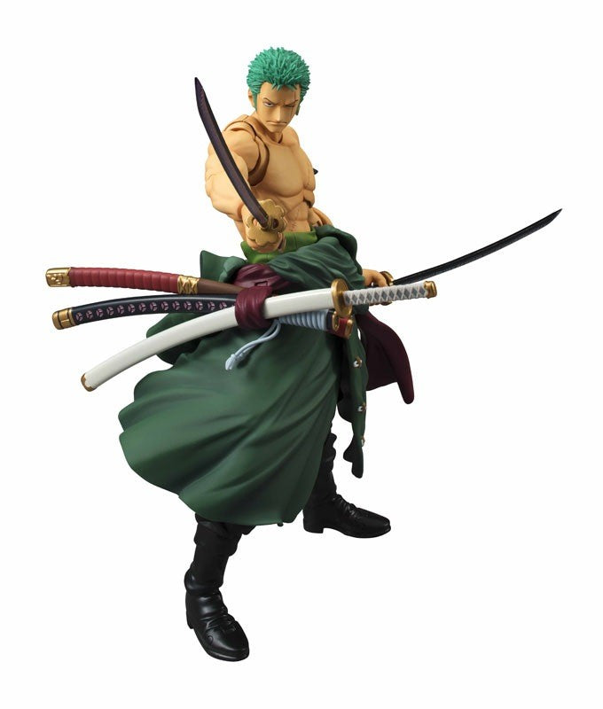Anime One Piece 18cm BJD Roronoa Zoro Articulado PVC Action Figure Brinquedos Colecionáveis