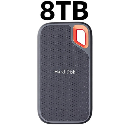 ?Marca+?SSD Portátil Real 128TB de Alta Velocidade Disco Rígido Externo 1TB Disco Rígido 16TB Dispositivo de Armazenamento USB 3.1 para Laptop/PC/Telefone/Mac