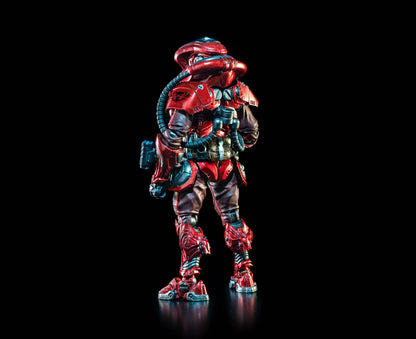 Four Horsemen Studio 1/12 6inch Boneco de Ação Cosmic Legions Outpost Zaxxius T.U.5.C.C. Piloto Red Jets Modelo de Anime