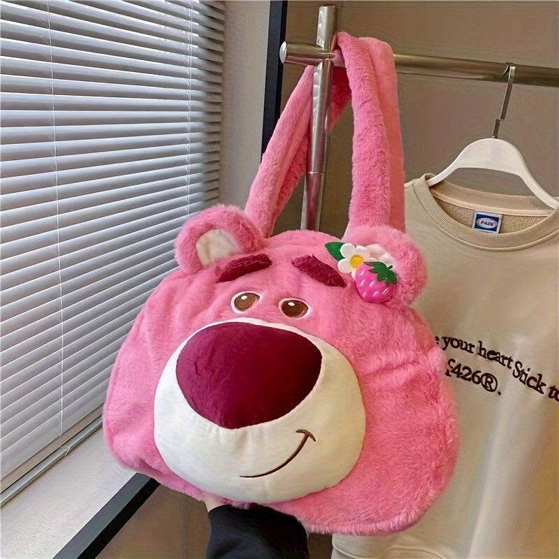 Disney Backpack Cartoon Dale Plush Handbag Fashion Women's Bag Large Capacity Shoulder Bag Shopper Bag Birthday Gift