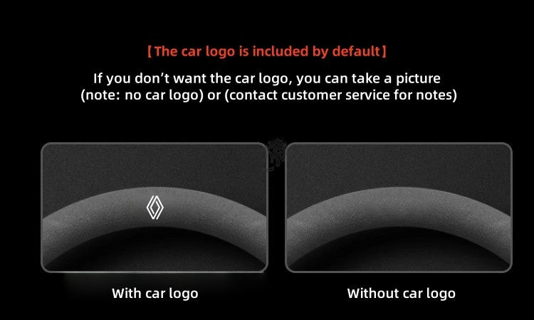 Suede Car Steering Wheel Cover For Renault Scenic Clio Laguna 2 3 4 5 Kangoo Fluence Megane Trafic Talisman Twingo Kaptur Duster