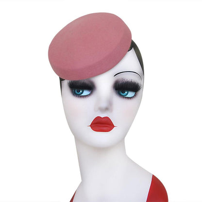 Lawliet Circle Feminino Capacete Chapéus de Feltro de Lã Chapéus Pillbox Fascinator para Mulheres Suprimento de Chapelaria Base de Chapéu Chapéus de Coquetel