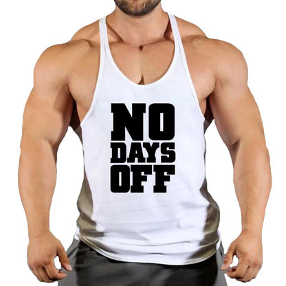 Summer Y Back Gym Stringer Tank Top Men Cotton Clothing Bodybuilding Sleeveless Shirt Fitness Vest Muscle Singlets Workout Tank