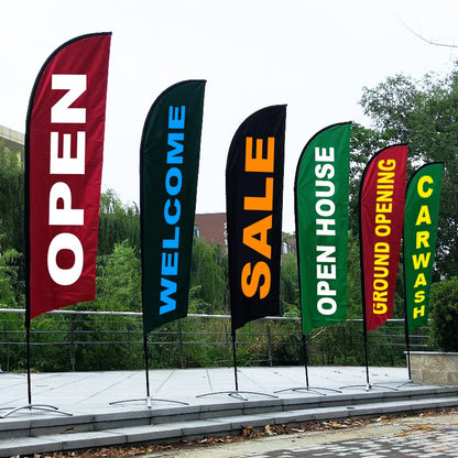 Bandeira de Pena para Praia Gráfico Personalizado Impressão Banner Grátis Design Promoção Celebração de Abertura Publicidade Exterior Decoração