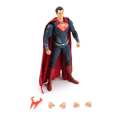 FondJoy DC Original 1/9 20CM Liga da Justiça Superman Batman Coringa Arlequina Mulher-Maravilha Victor Stone Aquaman Bonecos de Ação