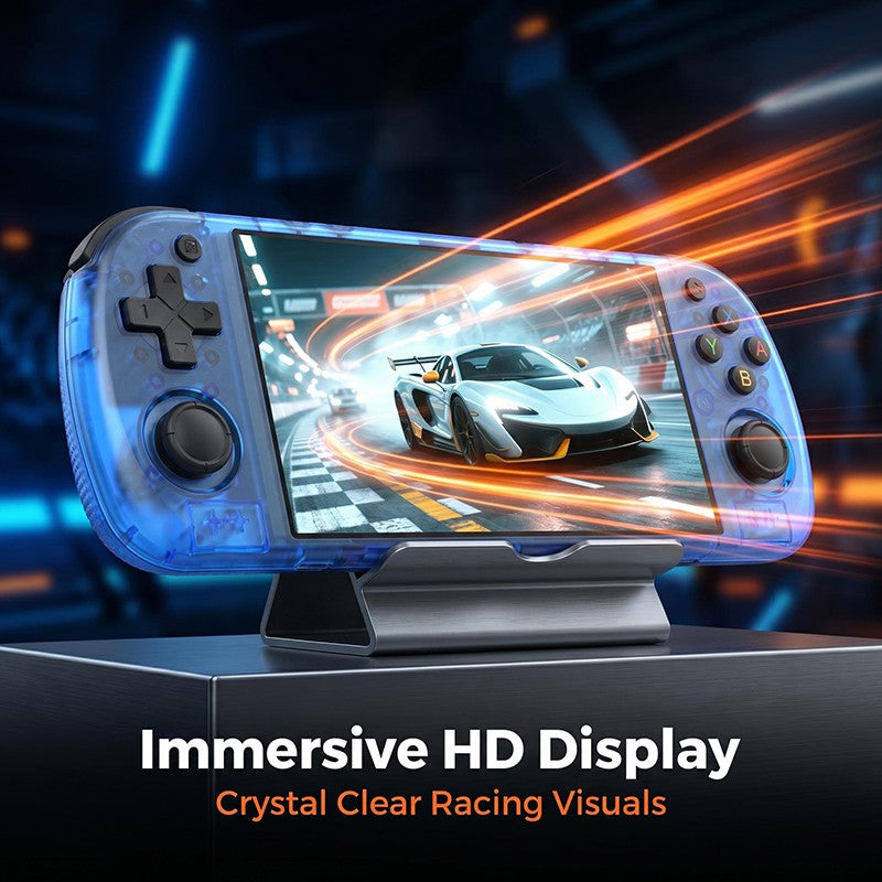 BOYHOM R50H Retro Handheld Game Console 5.1 Inch HD Screen RK3326 Chip 64GB/128GB Classic Portable Video
