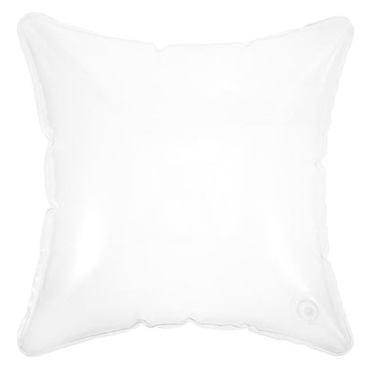 Clear Inflatable Pillow For Outdoor Cushion Air Valve Foldable Portable PVC Transparent Inserts Stuffer Sofa Throw Travel