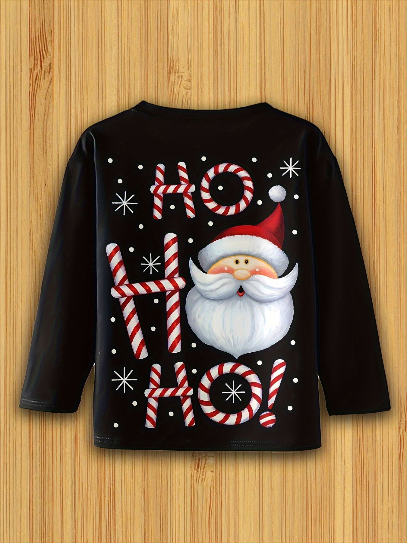 Children's Clothing Boys Tshirt Long Sleeve Creative 3D Christmas Print Kids Spring Fall Clothes Casual O-Neck Girl Clothes Tops
