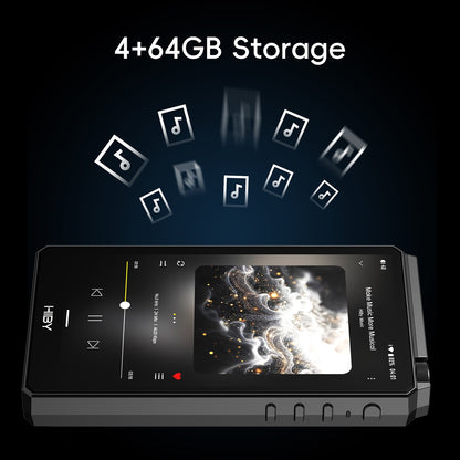 HiBy R6III 2025 / R6 Geração 3 Reprodutor de Música MP3 Android 12 DAC USB HIFI WiFi Bluetooth 5.0 CS43198 *4 MQA16x DSD512 PCM768 4500mAh