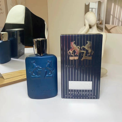 Perfume Masculino Inspirado no Parfums Marly Layton - Fragrância Amadeirada Fougère e Picante, Aroma Sofisticado de Longa Duração, Perfume Niche de Luxo