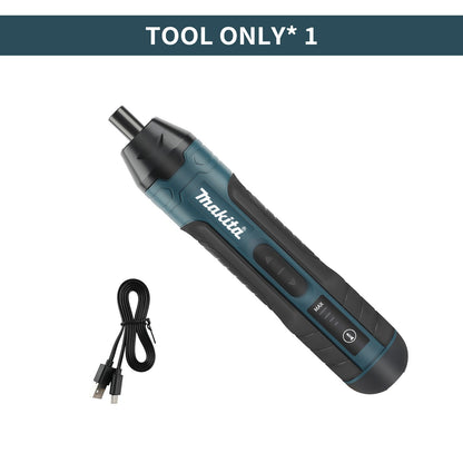 Parafusadeira Elétrica Sem Fio Makita | 3.6V 5N.m Torque | Mandril 1/4" | Bateria Li-ion 1300mAh