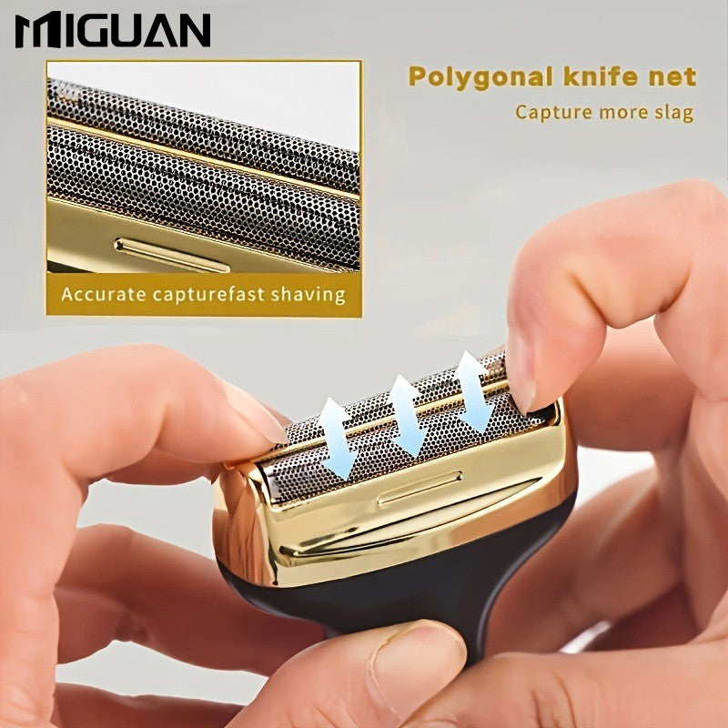 3-in-1 Professional Hair Grooming Kit For Men: Trim, Shave, And Style With A Cordless Electric Razor