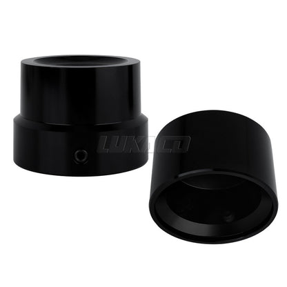 Motorcycle Front Rear Axle Nut Covers Caps Kit For Harley Sportster 883 1200 Touring Dyna Road King Softail Fat Bob Breakout
