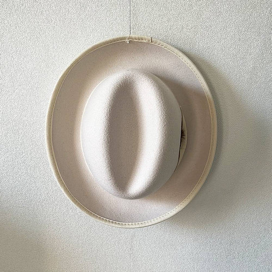 New British Style Wool Felt Fedora Hats for Men Roll Up Brim Homburg Gentleman Church Jazz Hat Party Dress Cap