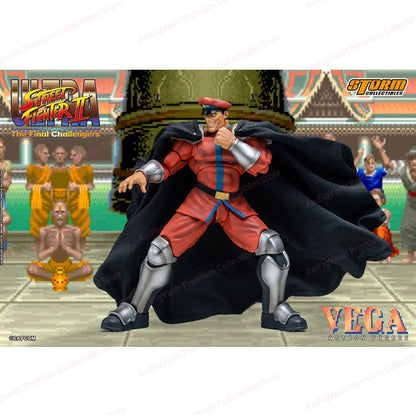 Pré-venda Original Storm Toys M. Bison Ultra Street Fighter II The Final Challengers M. Bison Figuras de Anime Brinquedos Modelo Presente