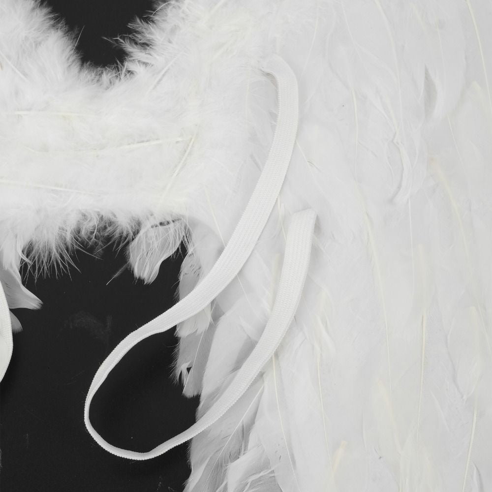 Children Adult Angel Devil White Black Feather Wings Fallen Angel Cosplay Little Wings Halloween Carnival Birthday Party Costume