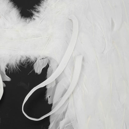 Children Adult Angel Devil White Black Feather Wings Fallen Angel Cosplay Little Wings Halloween Carnival Birthday Party Costume