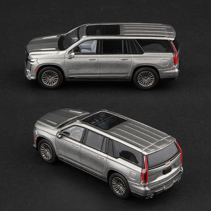Massdi 1:64 Cadillac Escalade Carro Modelo CT5 CT6 Liga Miniatura Veículos Diecast Coleção de Brinquedos