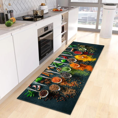 Kitchen Rug Durable Home Entrance Doormat High-end Kitchen Mats for Floor Waterproof House Hold Washable Non-slip Large Carpet