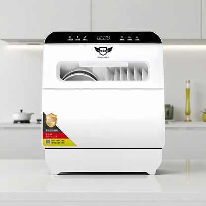 New Model 8 Sets Household Automatic Home Dish Washer Portable Smart Dishwasher for Kitchen OEM Q8