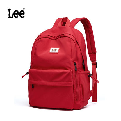 Mochila Leve LEE para Notebook 16 Polegadas Feminina Masculina Oxford, Bolsa Escolar de Ensino Médio de Grande Capacidade, Mochila de Estudante Universitário Adolescente