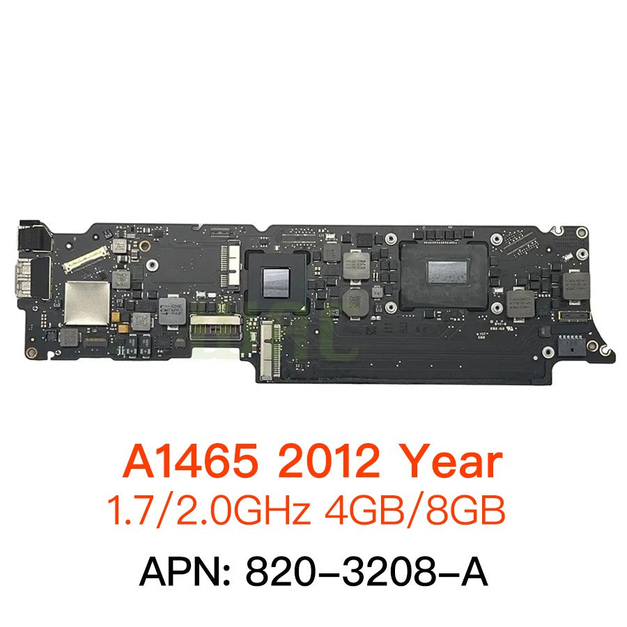 Placa-mãe Original A1465 para MacBook Air 11" A1465 A1370 Logic Board 820-3435-A 820-00164-A Anos 2010 2011 2012 2013 2014 2015