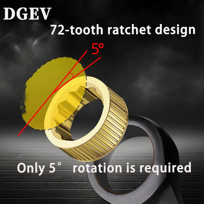 Chave Torx Universal DGEV Ajustável Torque 8-19mm Chave Catraca para Bicicleta Moto Carro Ferramentas de Reparo Ferramenta Mecânica