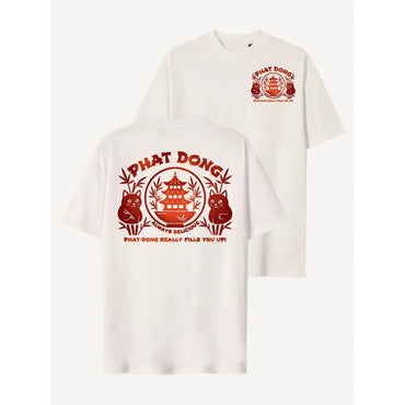 Phat-Dong Always Delicious Graphic Cotton T-shirt Unisex Summer Short Sleeve Fashion Brand Tee Luxury Casual Vintage Retro Tops