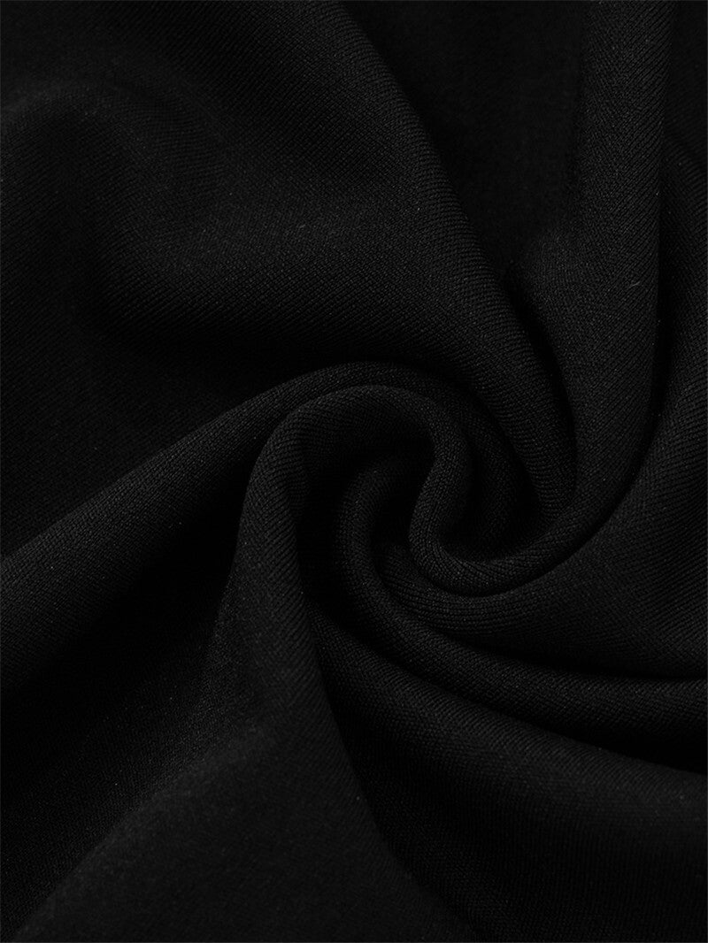 Mozision Patchwork Halter Backless Sexy Midi Dress Women Gown Elegant Fashion Co