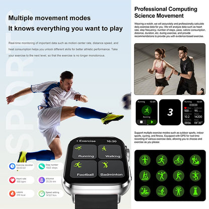2025 Novo Para Xiaomi Redmi Watch 5 Chamada Bluetooth GPS Rastreamento NFC Frequência cardíaca IP68 À prova d'água Esporte Fitness Pulseira inteligente Unissex