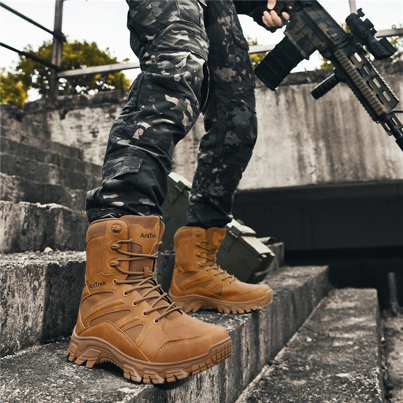 Botas de Caminhada Masculinas de Cano Alto, Casuais, Confortáveis e Quentes