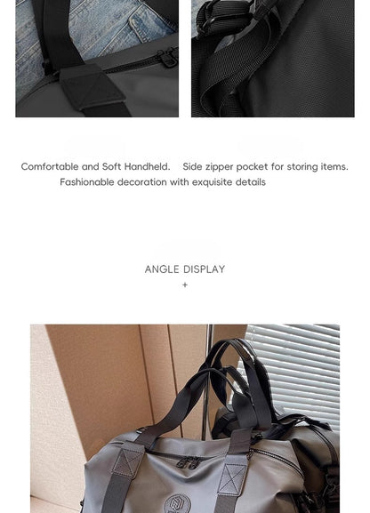 Lightweight Large-Capacity Travel Bag Women's Short-Distance Duffel Men's Business Handbag Sports Fitness Backpack for On-the-Go