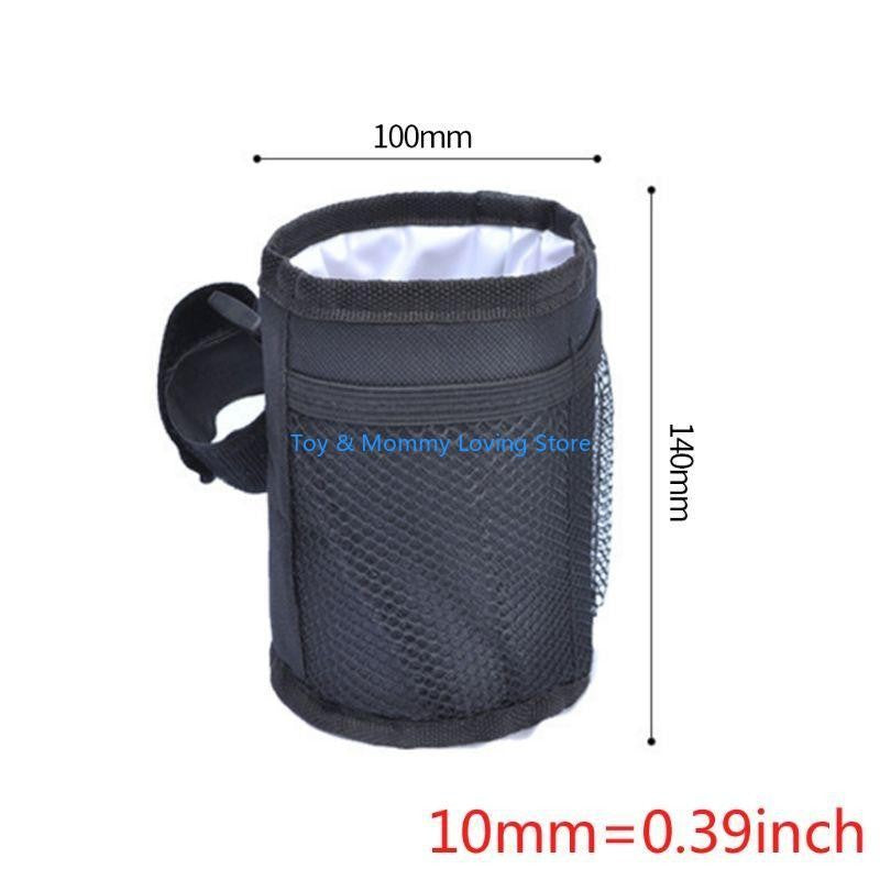 Y1QF Bike Baby Cart Cup Holder Drink Feeding Bottle Waterproof Rack Universal Pram