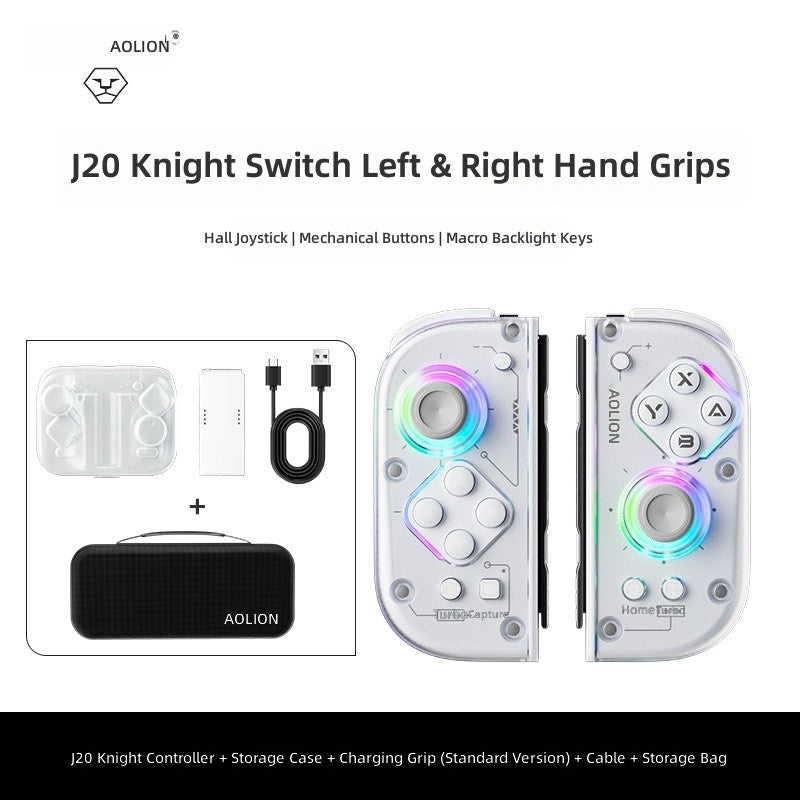AOLION J20 Hall Joy-con Gamepad for NS2/Switch OLED/Switch NFC HD Shake Lite Left and Right Split Game Controller
